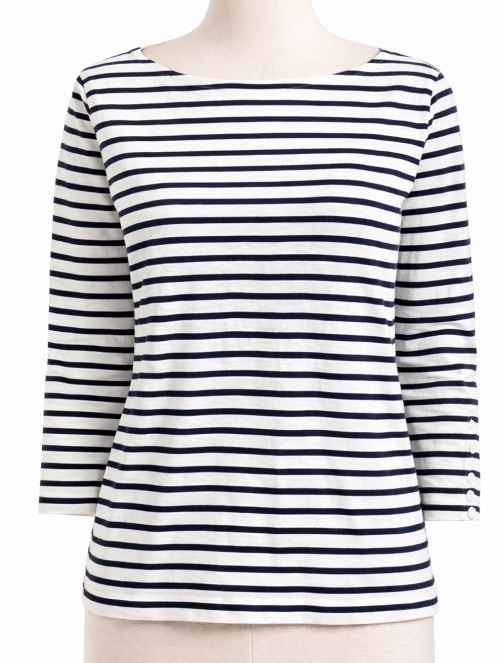 J. Crew Women’s Size S Blue White Nautical Striped
